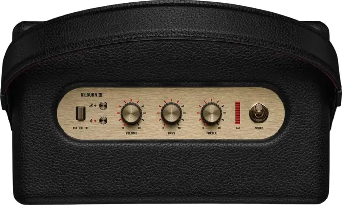 Портативная колонка Marshall Kilburn III, Черный/Латунь №4