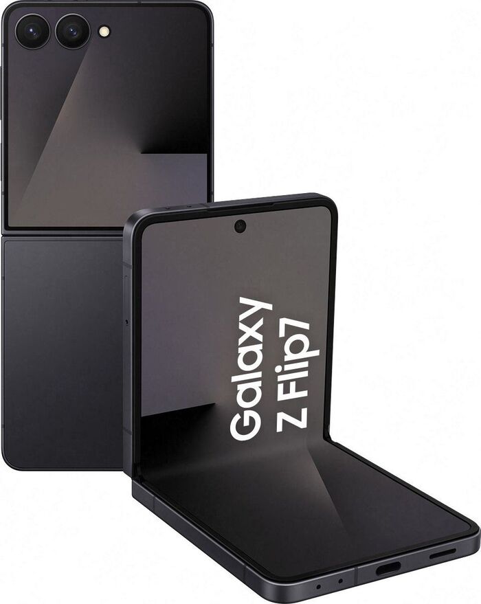 Смартфон Samsung Galaxy Z Flip7 12/256 ГБ, Черный, nano-SIM + eSIM №1