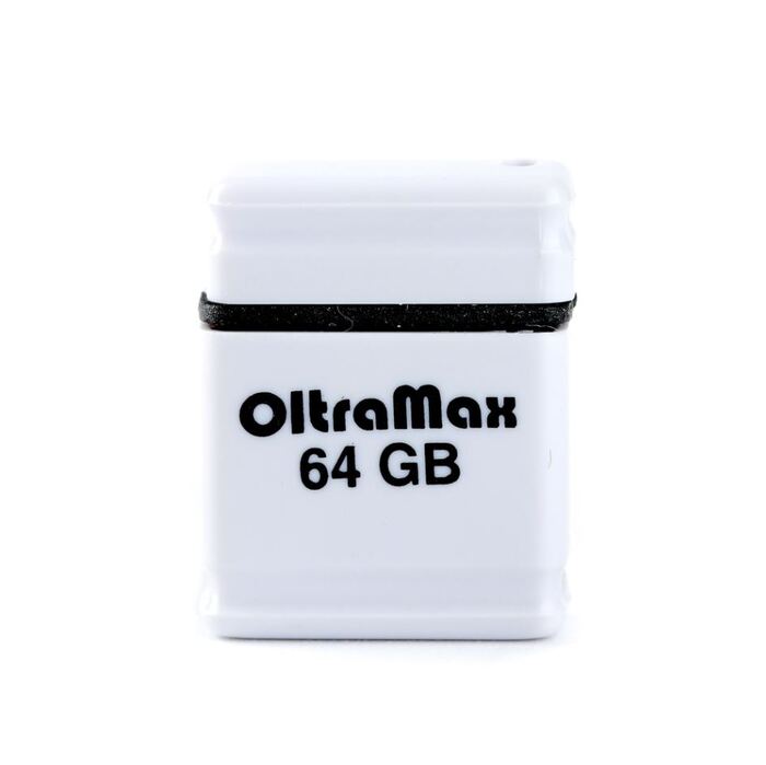 USB Flash накопитель OltraMax 50 64 ГБ, белый №1