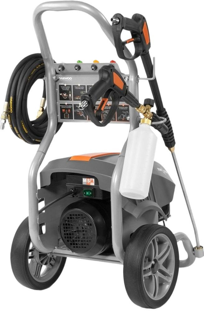 Автомойка DAEWOO DAW 2500SW, 2.5 кВт, 120 бар, Серый №4