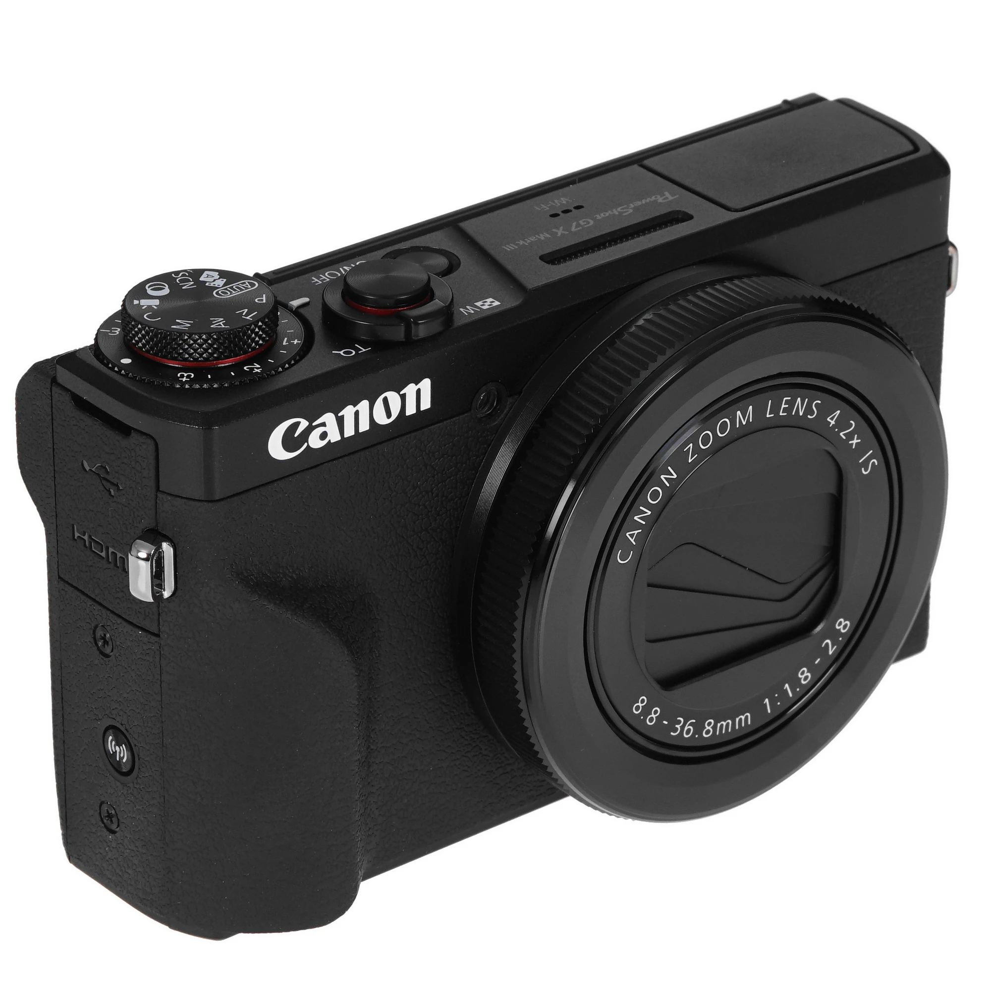 Фотоаппарат Canon PowerShot G7 X Mark III, Черный детальное изображение - 3