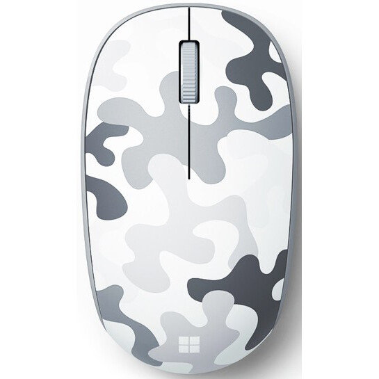 Мышь Microsoft Bluetooth Arctic Camo (8KX-00007), Белый, Серый детальное изображение - 2