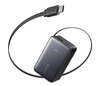 Внешний аккумулятор Anker Nano Power Bank (45 Вт, встроенный кабель), 10000 мАч, Черный вариант - 2