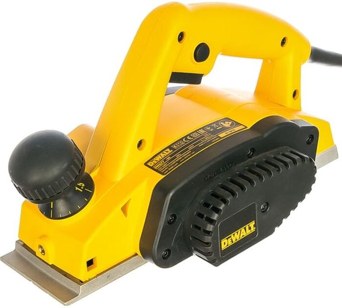 Электрический рубанок DEWALT DW 677, 600 Вт,  Желтый №5