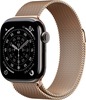 Умные часы Apple Watch Series 11 42 мм, Natural Titanium Case with Natural Milanese Loop, GPS + Cellular, Серебристый вариант - 4