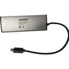 USB-концентратор Digma HUB-4U2.0-UC-DS, Серебристый вариант - 2