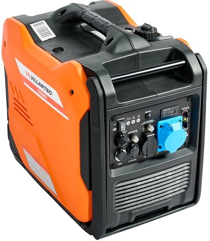 Генератор бензиновый VILLARTEC GI 358ES, 3.5 кВт, Оранжевый детальное изображение - 1