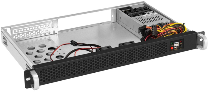 Серверный корпус ExeGate Pro 1U255-01/F400AS, 400 Вт, Черный №2