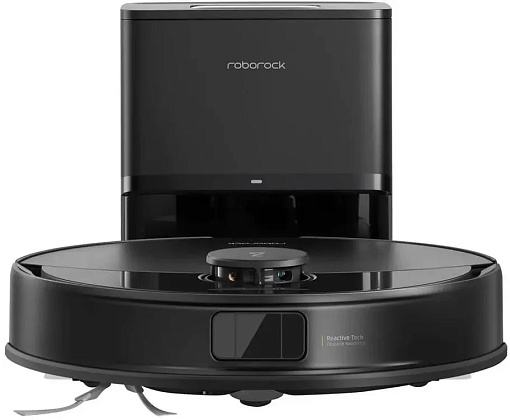 Робот-пылесос Roborock Q8 Max Pro Plus, Черный детальное изображение - 3