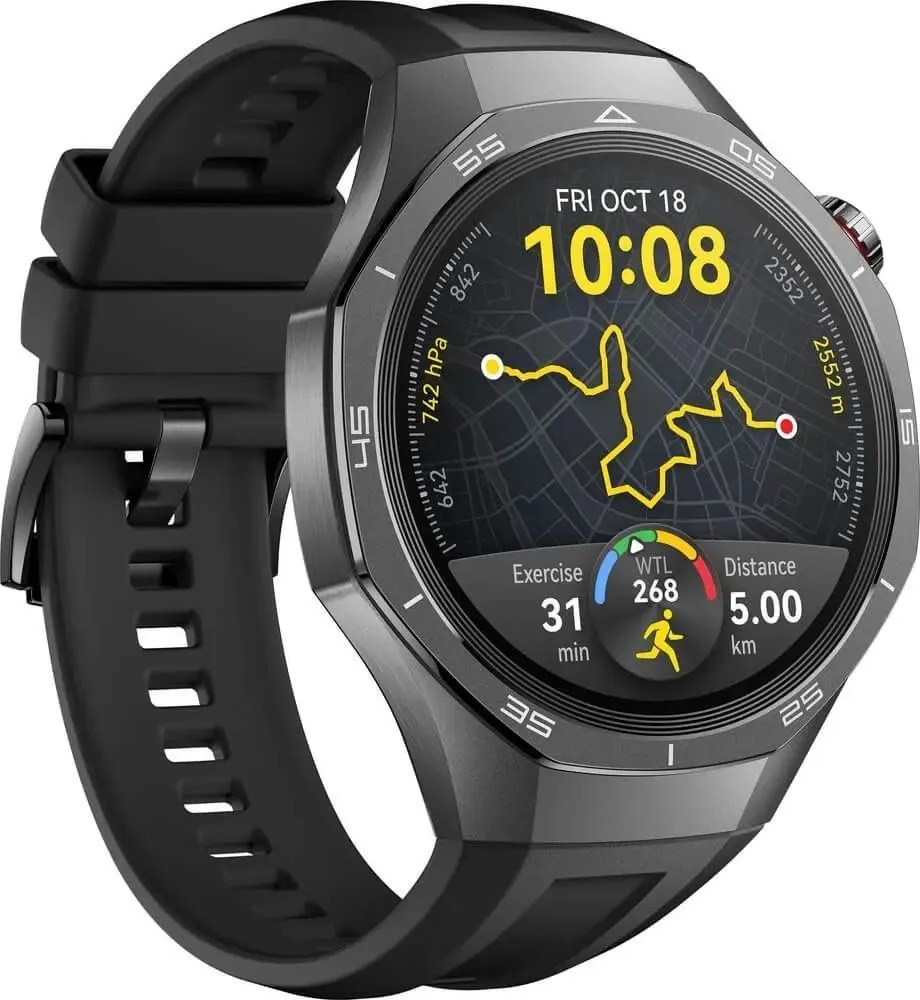 Умные часы Huawei Watch GT 5 Pro 42 мм, Черный детальное изображение - 2
