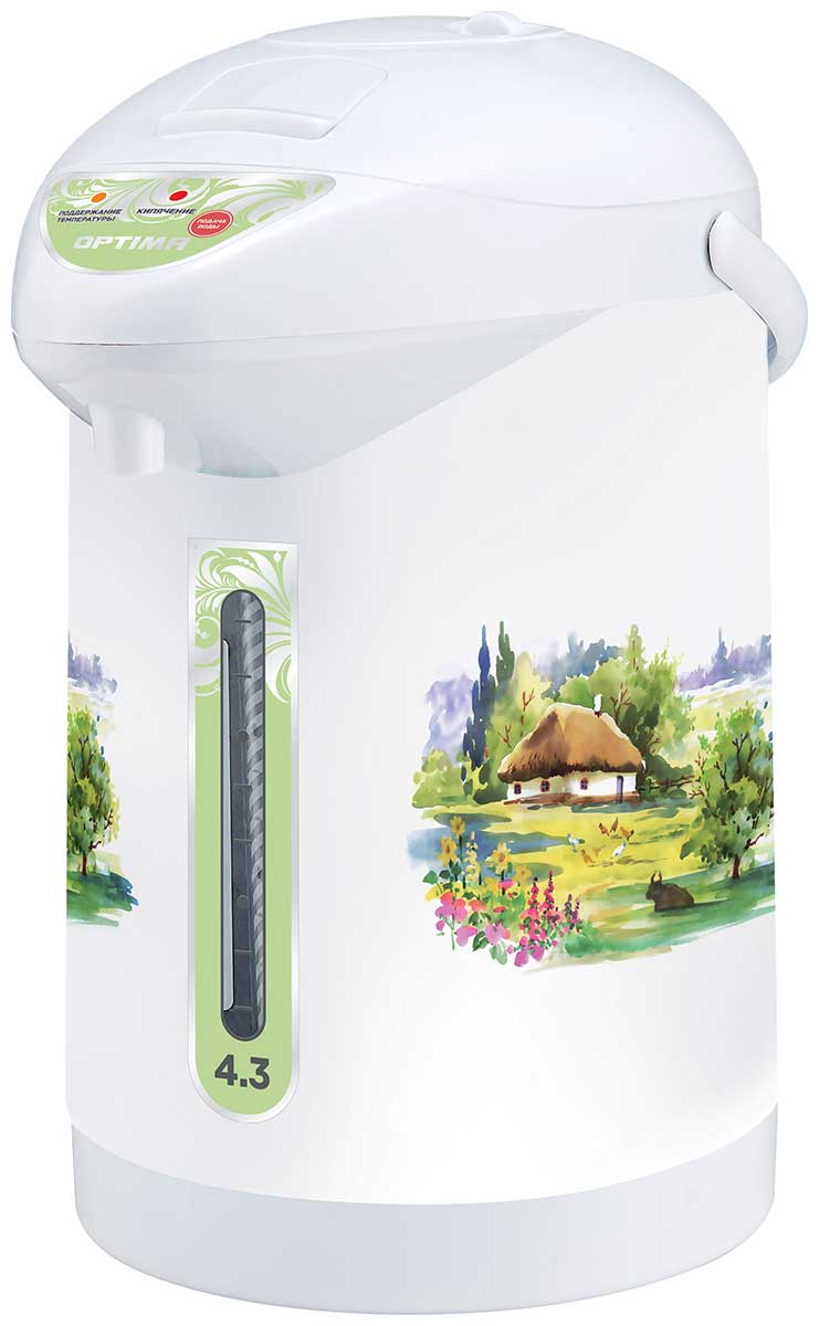 Термопот Optima AP-433R, Белый детальное изображение - 1