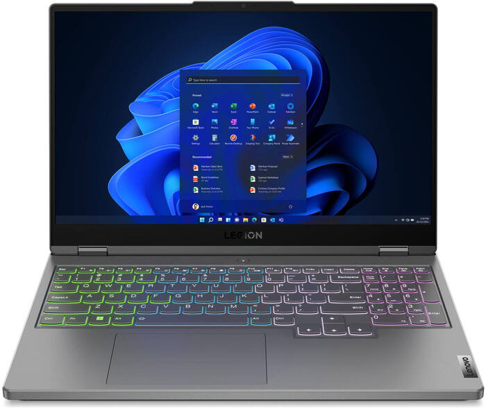 Ноутбук Lenovo Legion 5 15IAH7H, 82RB00FBRK, RAM 16 ГБ, SSD 1 ТБ, Серый №1