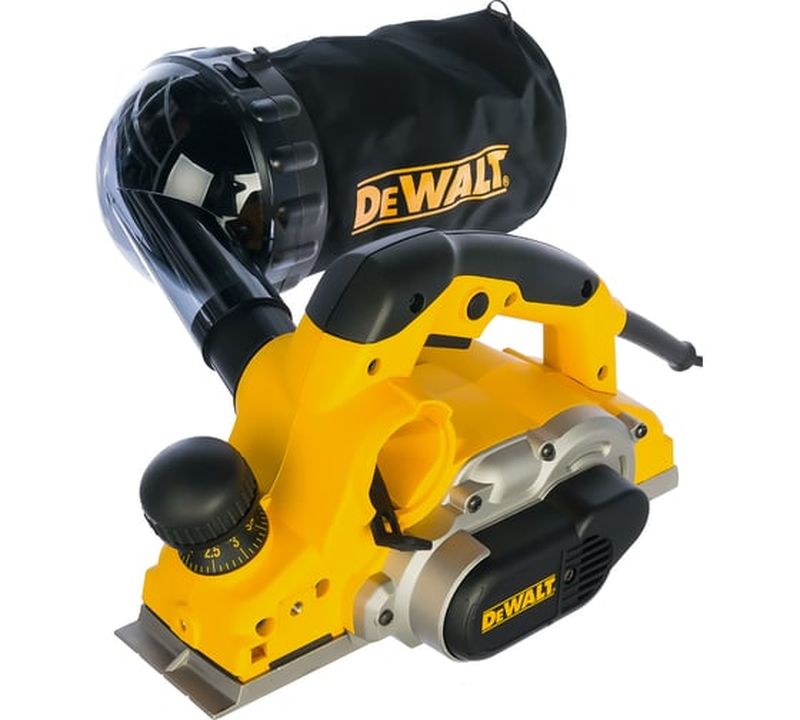 Электрический рубанок DEWALT D 26500 K, 1050 Вт,  Желтый детальное изображение - 2