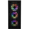 Корпус Powercase Mistral Z4С Mesh LED, Черный вариант - 2