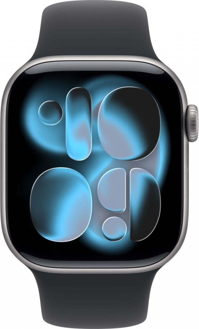 Умные часы Apple Watch Series 11 42 мм, Space Gray Aluminium Case with Black Sport Band, GPS, Космический серый детальное изображение - 2