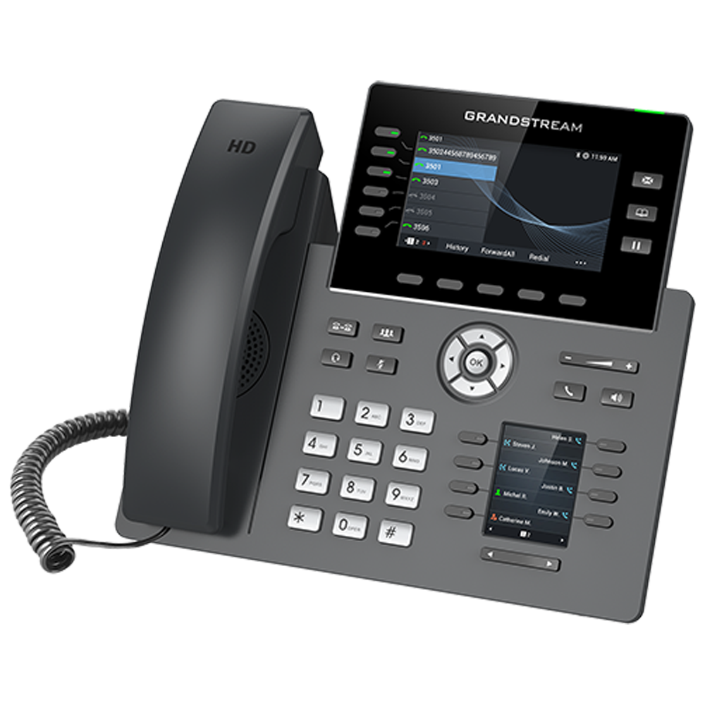 VoIP-телефон Grandstream GRP2616, Черный детальное изображение - 1