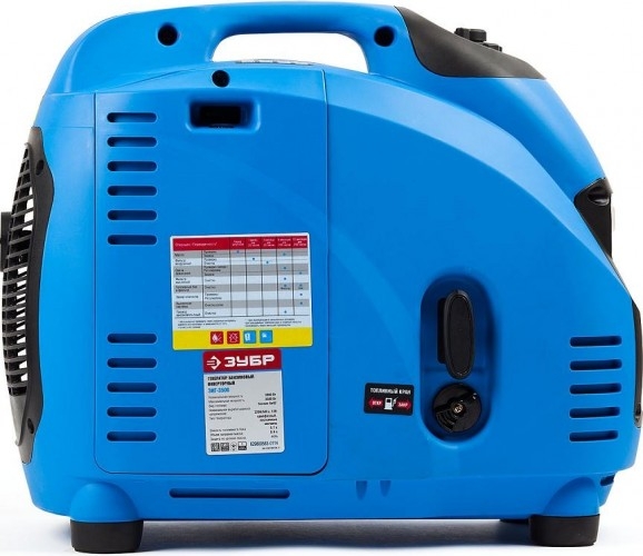 Генератор бензиновый ЗУБР ЗИГ-3500, 3 кВт, Синий детальное изображение - 4