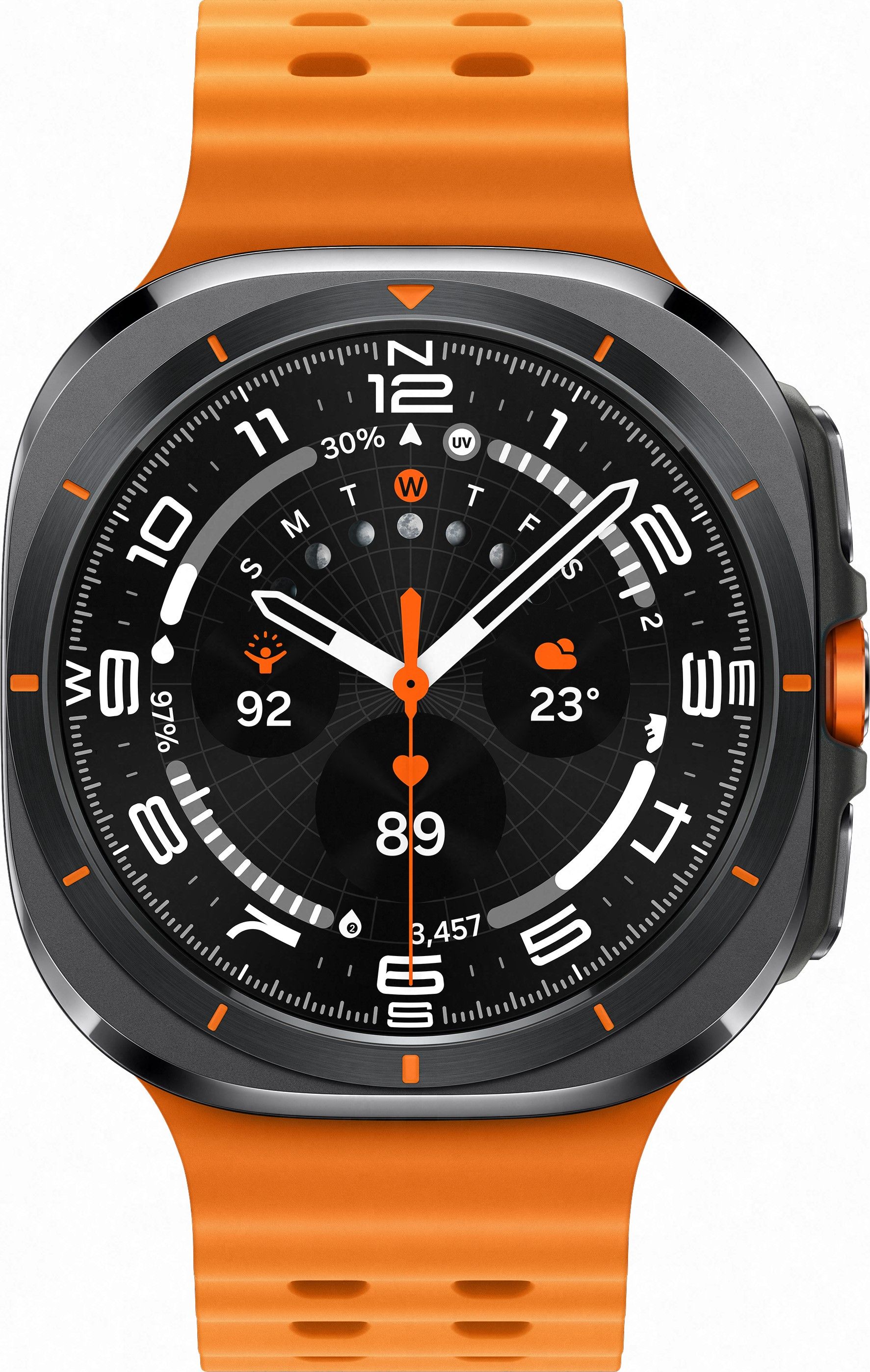 Умные часы Samsung Galaxy Watch Ultra (2025) 47 мм, Черный титан детальное изображение - 2