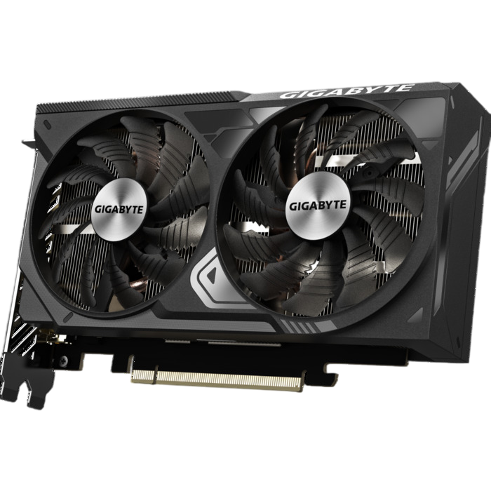 Видеокарта Gigabyte NVIDIA GeForce RTX 4070, GV-N4070WF2V2-12GD, 12 ГБ, Черный детальное изображение - 2