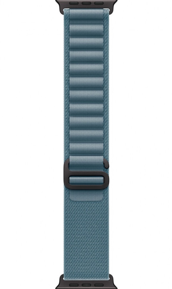 Умные часы Apple Watch Ultra 3 49 мм, Black Titanium Case with Light Blue Alpine Loop, GPS, Светло-голубой детальное изображение - 3