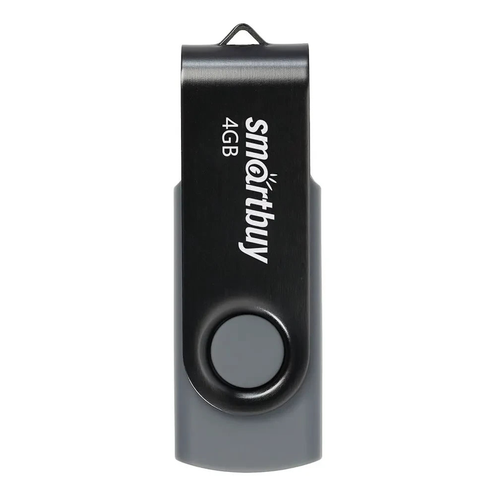 USB Flash накопитель SmartBuy Twist (SB004 ГБ2TWK) 4 ГБ, черный детальное изображение - 1