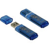 USB Flash накопитель SmartBuy Glossy (SB32GBGS-B) 32 ГБ, синий вариант - 1