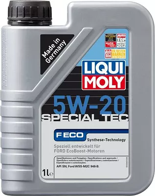 Моторное масло Liqui Moly Special Tec F ECO 5W-20, 3840, 1 л детальное изображение - 1