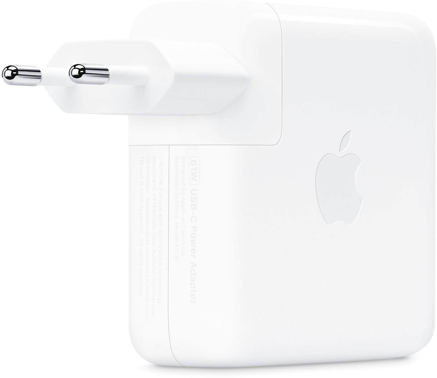 Адаптер питания Apple USB-C Power Adapter 61 W детальное изображение - 2