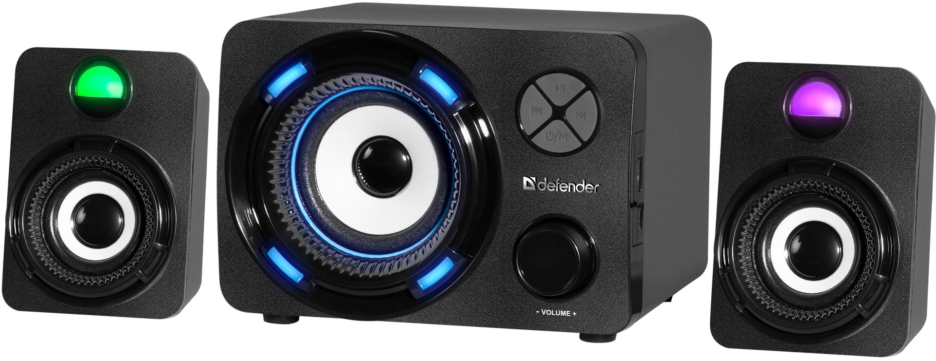 Компьютерные колонки Defender G11, Черный детальное изображение - 3