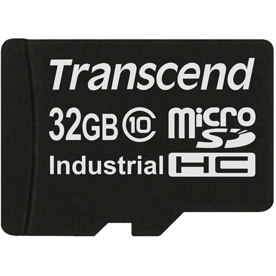 Карта памяти Transcend Industrial MicroSD (TS32GUSDC10I), 32 Гб детальное изображение - 1