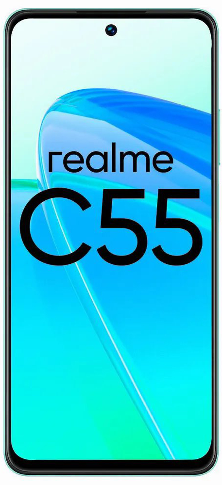 Смартфон Realme C55 256 ГБ, Зеленый, Dual nano SIM детальное изображение - 2