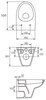 Унитаз Cersanit Parva K27-024 вариант - 3