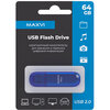 USB Flash накопитель MAXVI P1 64 ГБ, синий вариант - 3