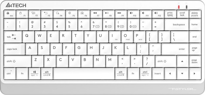 Клавиатура A4Tech Fstyler FBK11, Белый №5
