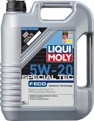 Моторное масло Liqui Moly Special Tec F ECO 5W-20, 3841, 5 л детальное изображение - 1