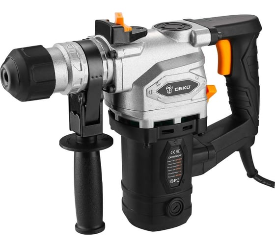 Сетевой перфоратор DEKO DKH1000W, 1000 Вт, 4.1 Дж, 4000 уд/мин детальное изображение - 1