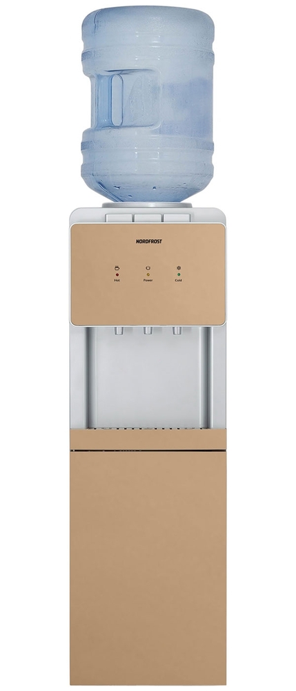 Кулер для воды со шкафчиком NordFrost FK 605 G, Золотистый №2
