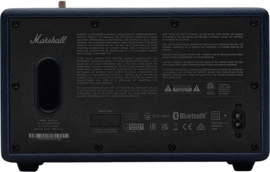 Портативная акустика Marshall Acton III, Полуночно-синий детальное изображение - 5