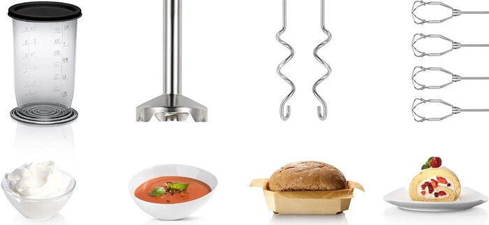 Миксер Bosch HomeProfessional MFQ4885, Черный №5