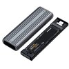 Внешний корпус для SSD M.2 Satechi USB-C NVMe and SATA SSD Enclosure ST-UCNSEM, Серебряный вариант - 5
