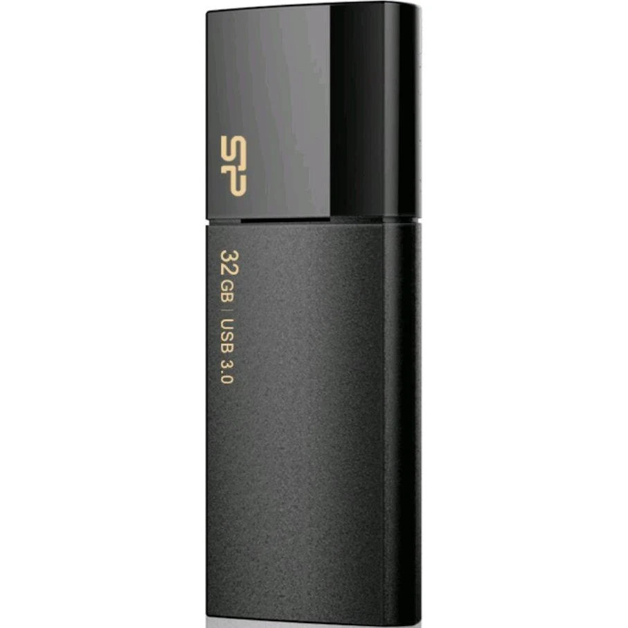 USB Flash накопитель Silicon Power Blaze B05 (SP032 ГБUF3B05V1K) 32 ГБ, черный детальное изображение - 1