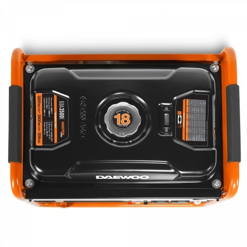 Генератор бензиновый DAEWOO GDA 3500E, 2.8 кВт, Оранжевый детальное изображение - 4