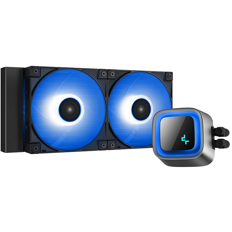 Система жидкостного охлаждения DeepCool LS520, Черный детальное изображение - 2