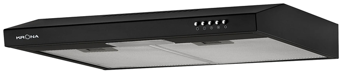 Вытяжка Krona JESSICA slim 600 black PB, Черный №4