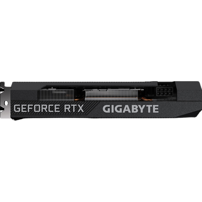 Видеокарта Gigabyte NVIDIA GeForce RTX 3060, GV-N3060WF2OC-12GD 2.0, 12 ГБ, Черный детальное изображение - 5