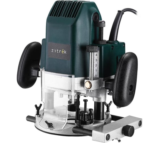 Фрезер электрический Zitrek ZKR1400, 8/12 мм, 085-1309, 1400 Вт, Зеленый детальное изображение - 5