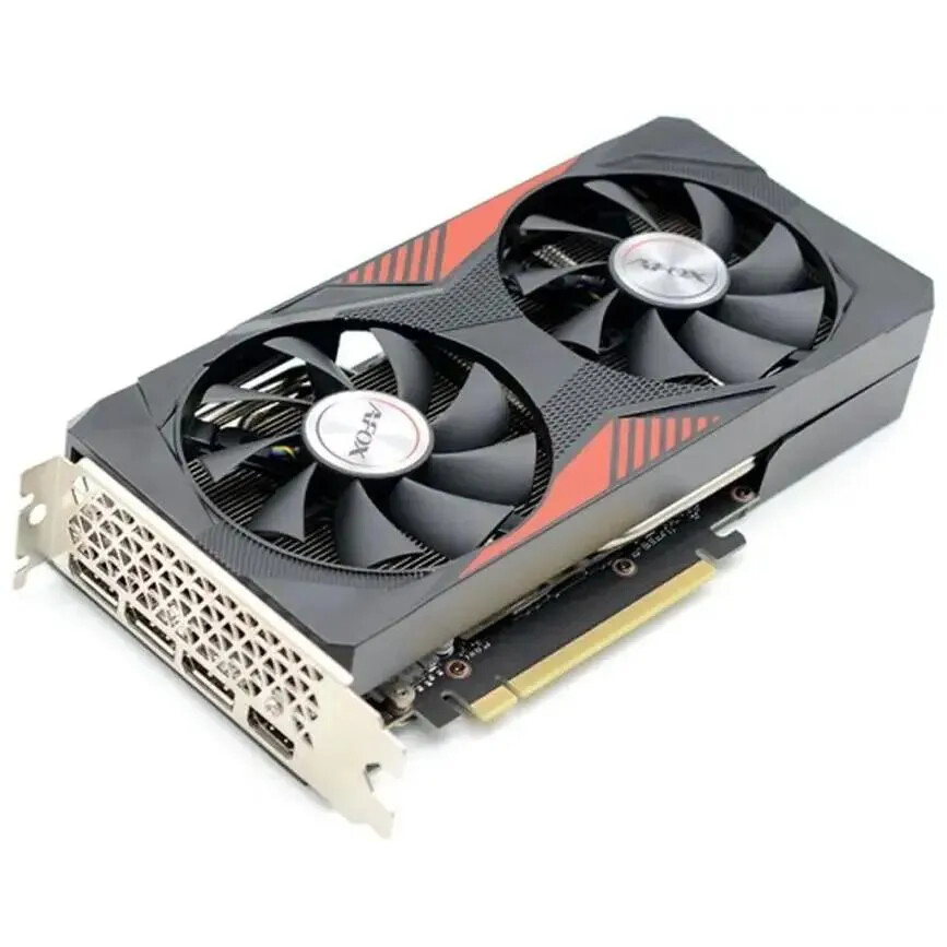 Видеокарта AFOX NVIDIA GeForce RTX 3060, AF3060-12GD6H4-V4, 12 ГБ, Черный детальное изображение - 1
