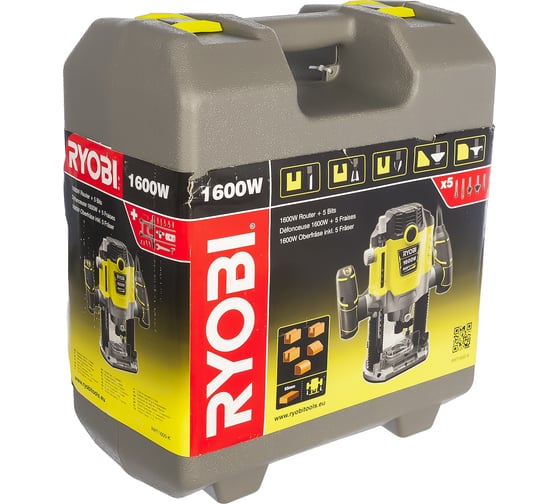 Фрезер Ryobi RRT1600-K 5133002421, 1600 Вт, Зеленый детальное изображение - 8