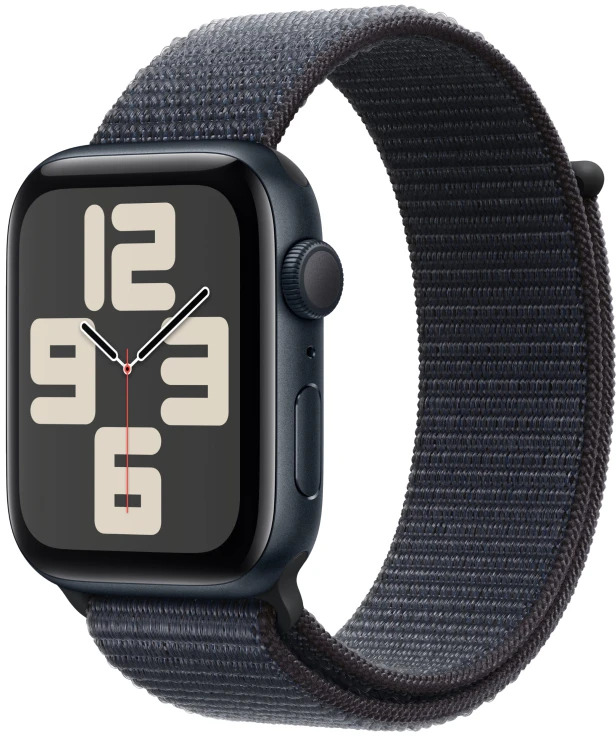 Умные часы Apple Watch Series SE 2024 40 мм, Midnight Aluminium Case, Ink Sport Loop детальное изображение - 1