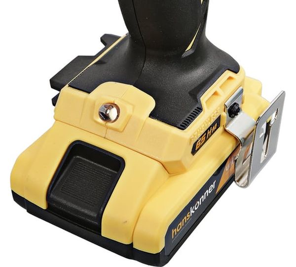 Аккумуляторная дрель-шуруповерт Hanskonner HCD1865BL, 18 В, 65 Нм, 2,4 А·ч  детальное изображение - 2